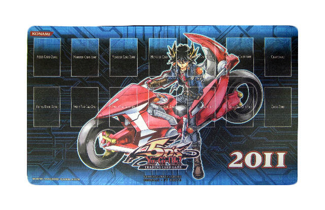 Yu-Gi-Oh! Hobby League Playmat: Yusei Fudo with Yusei Go (2011