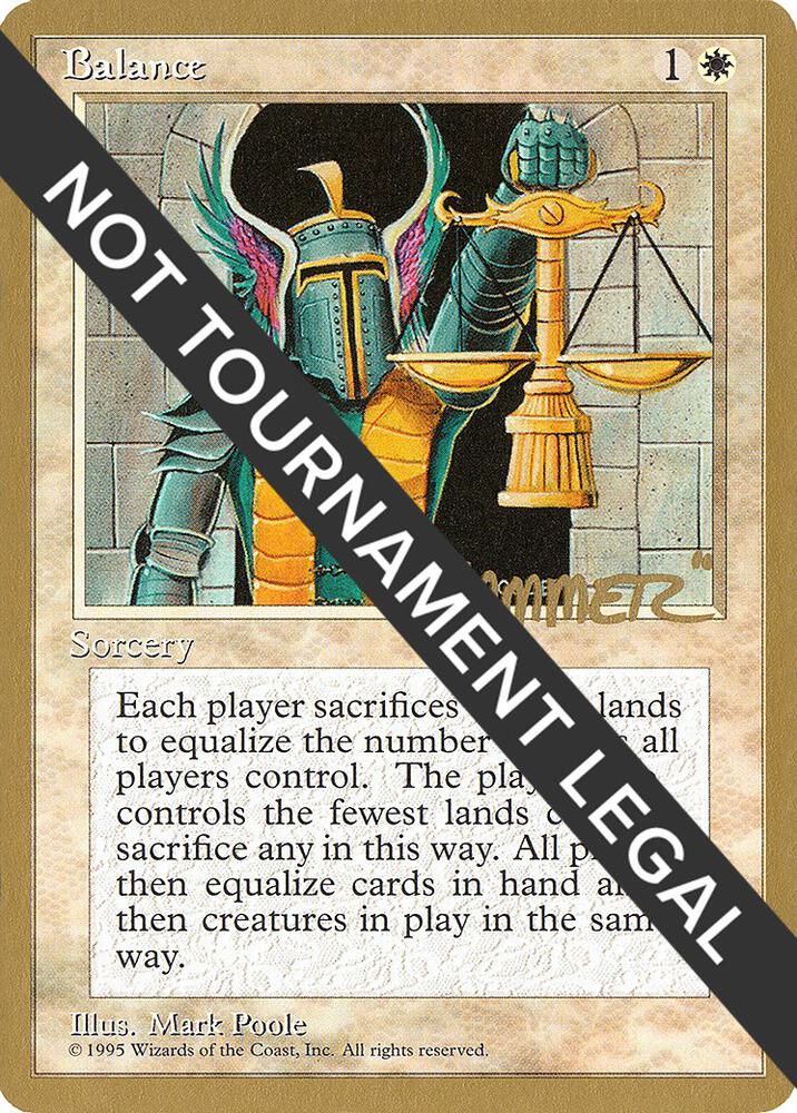 Balance - 1996 Shawn "Hammer" Regnier (4ED)