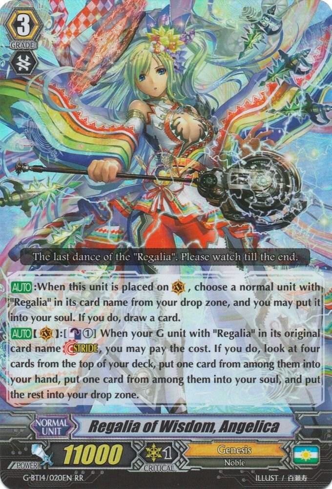 Regalia of Wisdom, Angelica