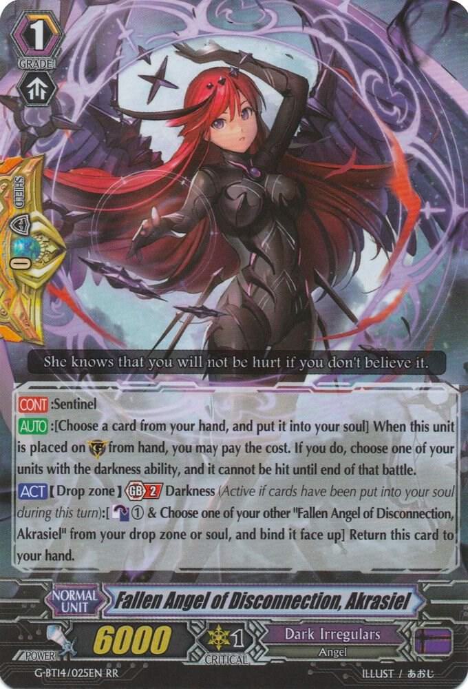 Fallen Angel of Disconnection, Akrasiel