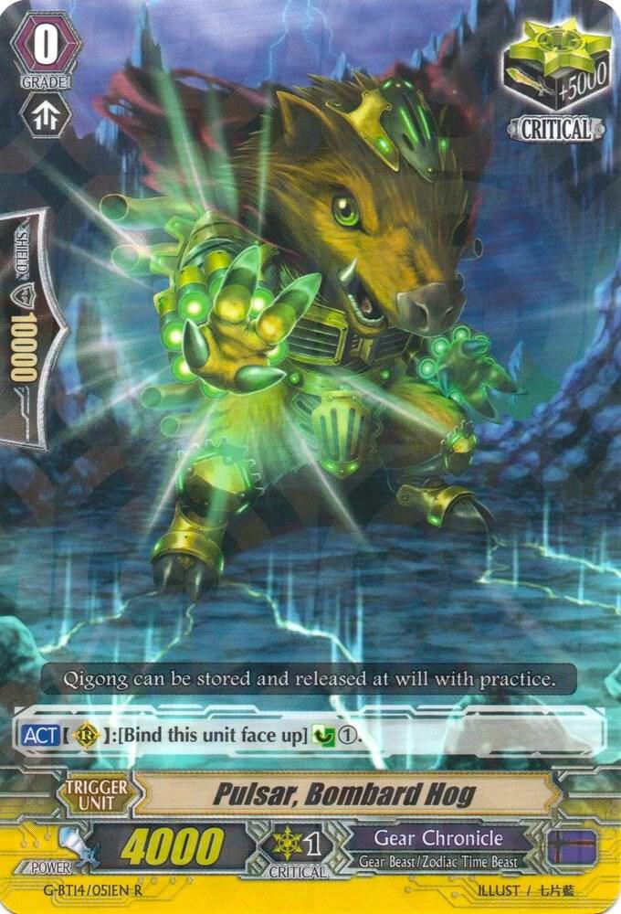 Pulsar, Bombard Hog