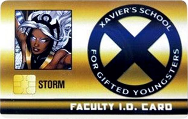 Storm Faculty ID Card - X-Men Xavier's School - Heroclix