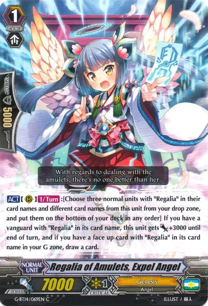 Regalia of Amulets, Expel Angel