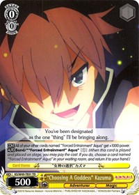 "Choosing A Goddess" Kazuma