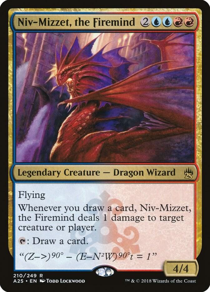 MTG 補充　4枚セット Niv-Mizzet, the Firemind - Masters 25 - Magic: The Gathering