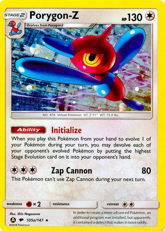 Porygon-Z - 105a/147 105a/147 from Alternate Art Promos