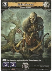 Hollow Bowman - Dragoborne Gears of Apocalypse trading card