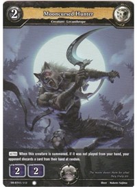 Mooncursed Hunter - Dragoborne Gears of Apocalypse trading card