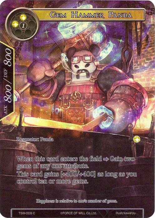 Gem Hammer Panda (Full Art)