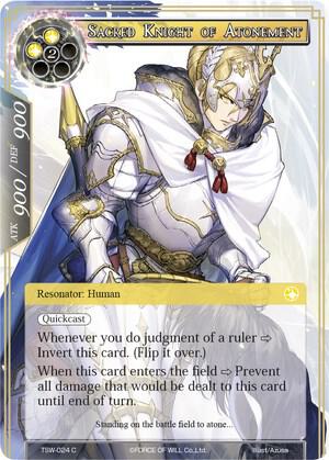 Sacred Knight of Atonement // Dark Knight of Conviction