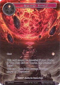 Ancient Impact (Full Art) - Force of Will The Time Spinning Witch trading card