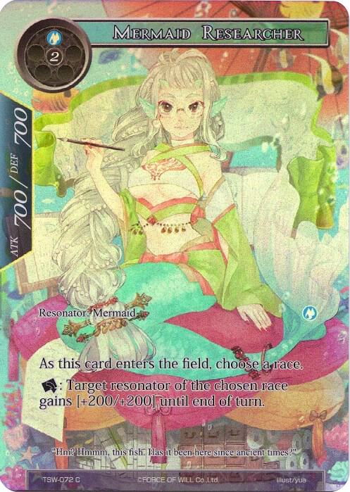 Mermaid Researcher (Full Art)