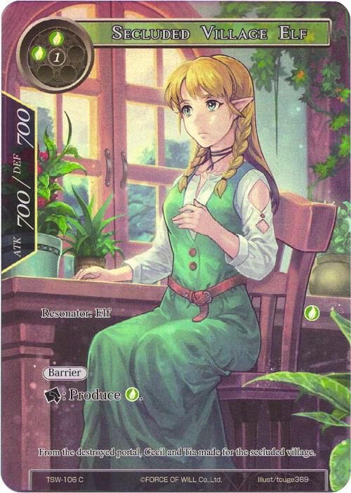 Secluded Village Elf (Full Art)