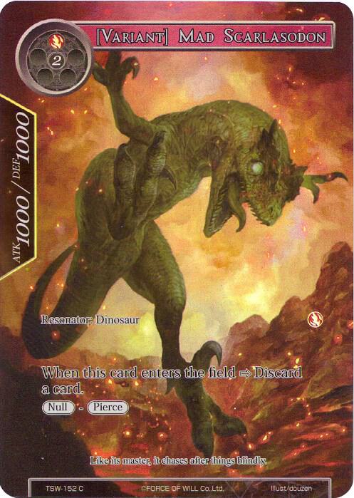 [Variant] Mad Scarlasodon (Full Art)