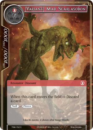[Variant] Mad Scarlasodon