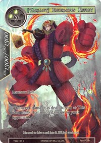 [Variant] Enormous Effigy (Full Art) - Force of Will The Time Spinning Witch trading card
