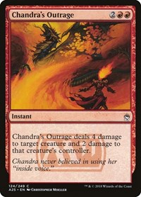 Chandra's Outrage (Masters 25)