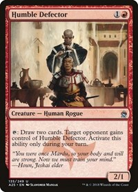 Humble Defector - Masters 25 - Magic: The Gathering card