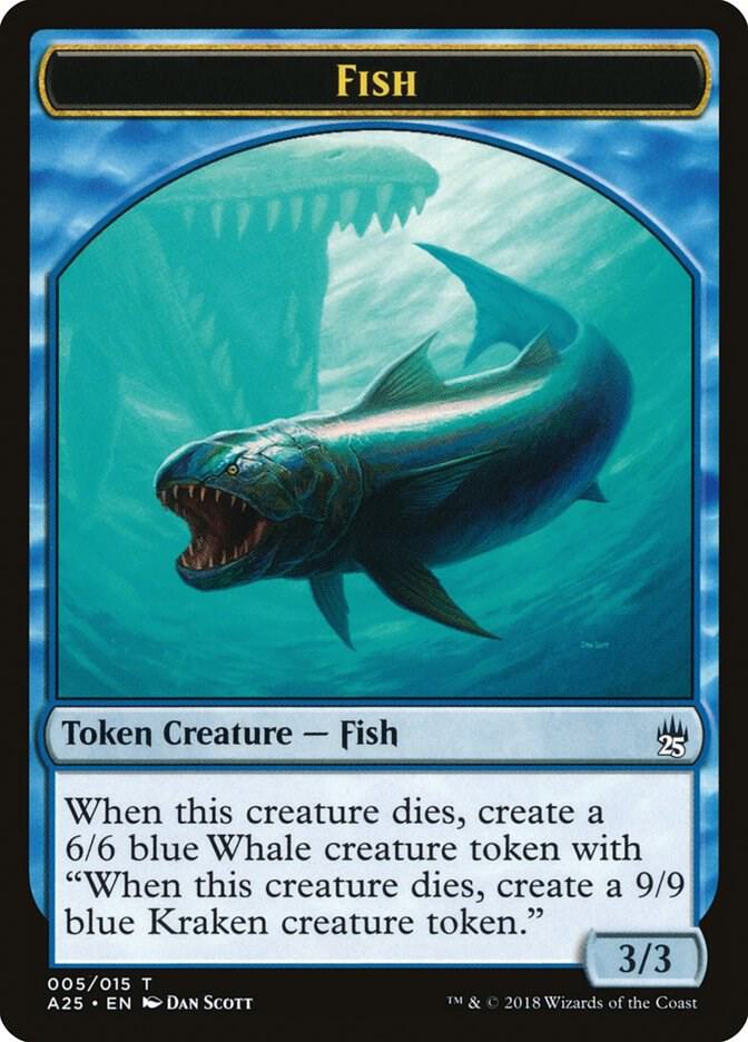Fish Token (005) - Masters 25 - Magic: The Gathering - TCGplayer.com