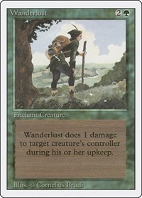 Wanderlust - Revised Edition - Magic: The Gathering card
