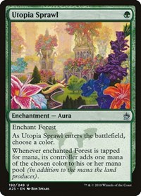 Utopia Sprawl - Masters 25 - Magic: The Gathering card
