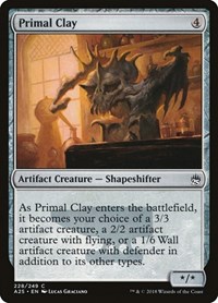 Primal Clay - Masters 25 - Magic: The Gathering card