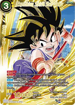 Explosive Spirit Son Goku (SPR) - Cross Worlds - Dragon Ball Super