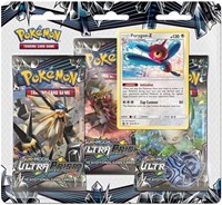 Ultra Prism 3 Pack Blister [Porygon-Z] from SM - Ultra Prism Pokemon card image