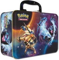Spring 2018 Collector's Chest Tin from SM - Ultra Prism Pokemon card image