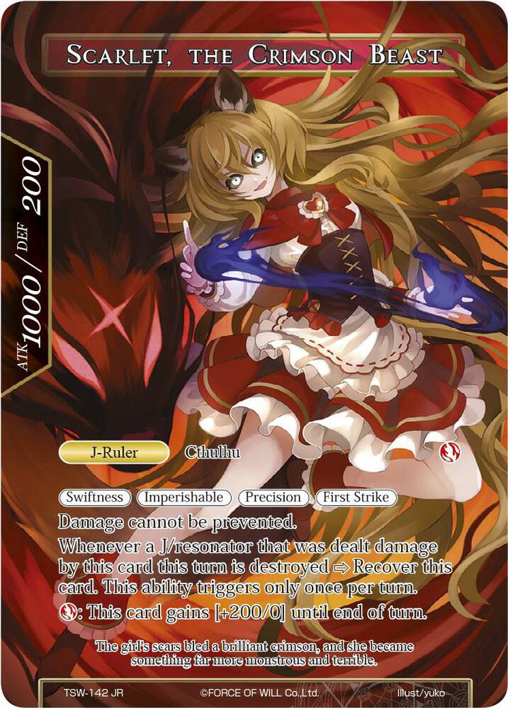 The Dusk Girl // Scarlet, the Crimson Beast - The Time