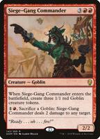 Siege-Gang Commander - Dominaria - Magic: The Gathering