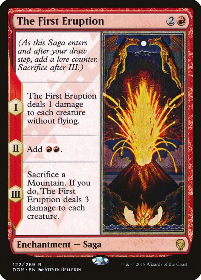 The First Eruption - Dominaria - Magic: The Gathering - TCGplayer.com