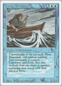 Water Elemental - Revised Edition - Magic: The Gathering card