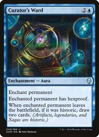 Curator's Ward - Dominaria - Magic: The Gathering card