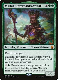 Multani, Yavimaya's Avatar - Dominaria - Magic: The Gathering card
