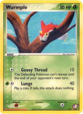 Wurmple 002/005 from Kids WB Promos