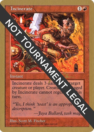 Incinerate - 1997 Jakub Slemr (5ED)