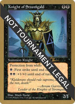 Knight of Stromgald - 1997 Jakub Slemr