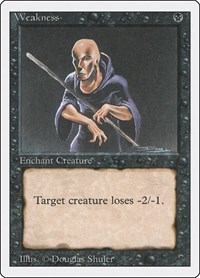 Weakness (Revised Edition)