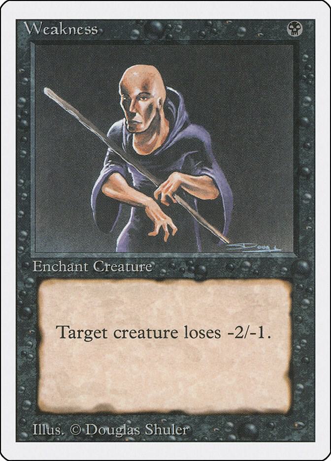 Weakness - Revised Edition - Magic: The Gathering - TCGplayer.com