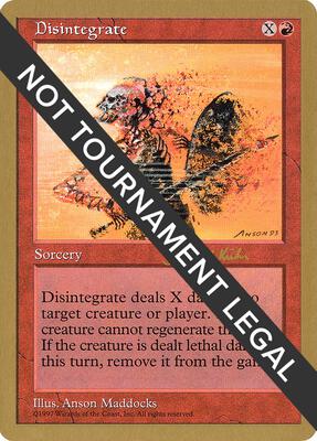 Disintegrate - 1997 Janosch Kuhn