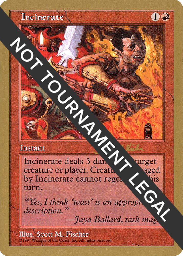 Incinerate - 1997 Janosch Kuhn (5ED)