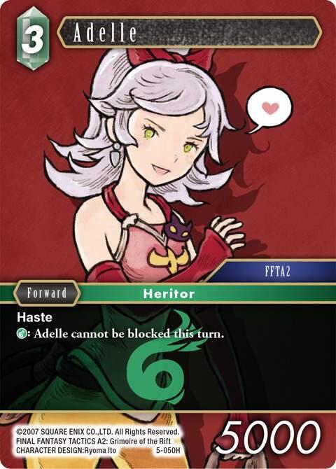 Adelle - Opus V - Final Fantasy TCG - TCGplayer.com