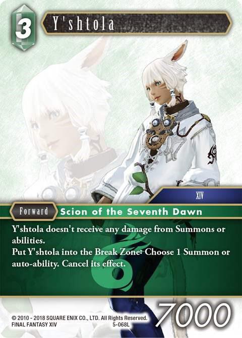 Y'shtola - Opus V - Final Fantasy TCG - TCGplayer.com