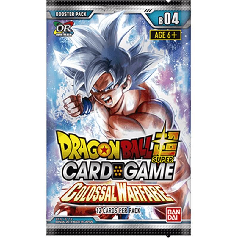dragon ball super card game colossal warfare booster box DBS-B04 Colossal Warfare Booster Box (2018) main image 0