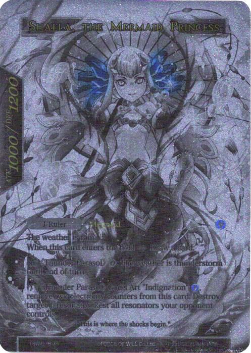Shaela // Shaela, the Mermaid Princess (Alternate Art) (Uber Rare)