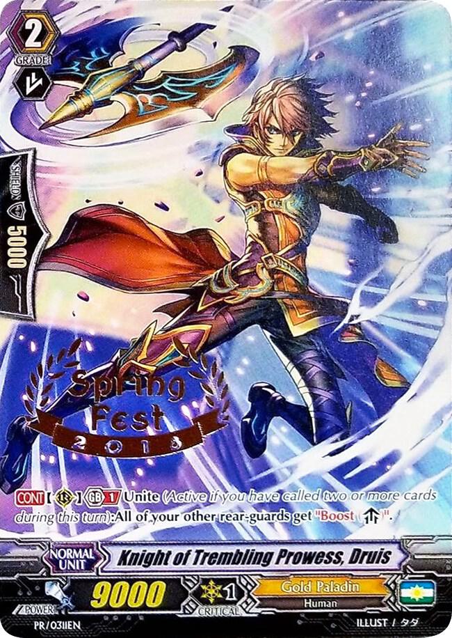 Knight of Trembling Prowess, Druis (Hot Stamped)