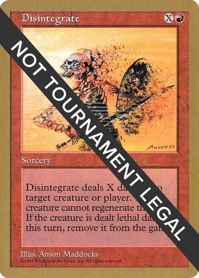 Disintegrate - 1997 Paul McCabe (5ED)