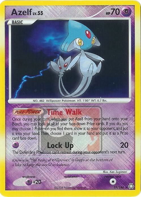 Azelf - 19/146 (League Promo) 019/146 from League & Championship Cards