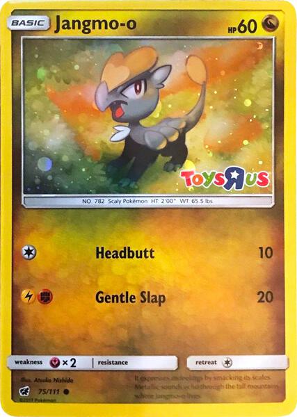 Jangmo-o - 75/111 (Toys R Us Promo)